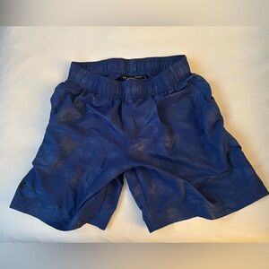 Under Armour Blue Athletic Shorts Lightweight Performance
